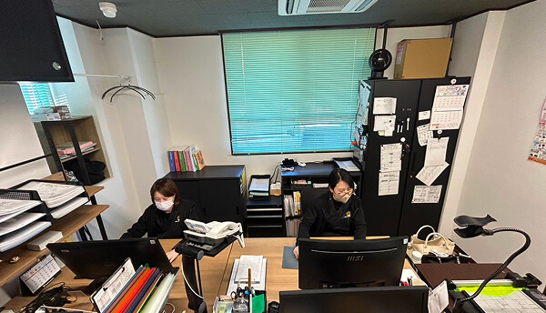 会社の事務所の写真